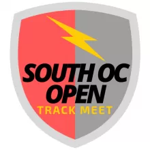 SCMAF OC Track and Field Meet Logo